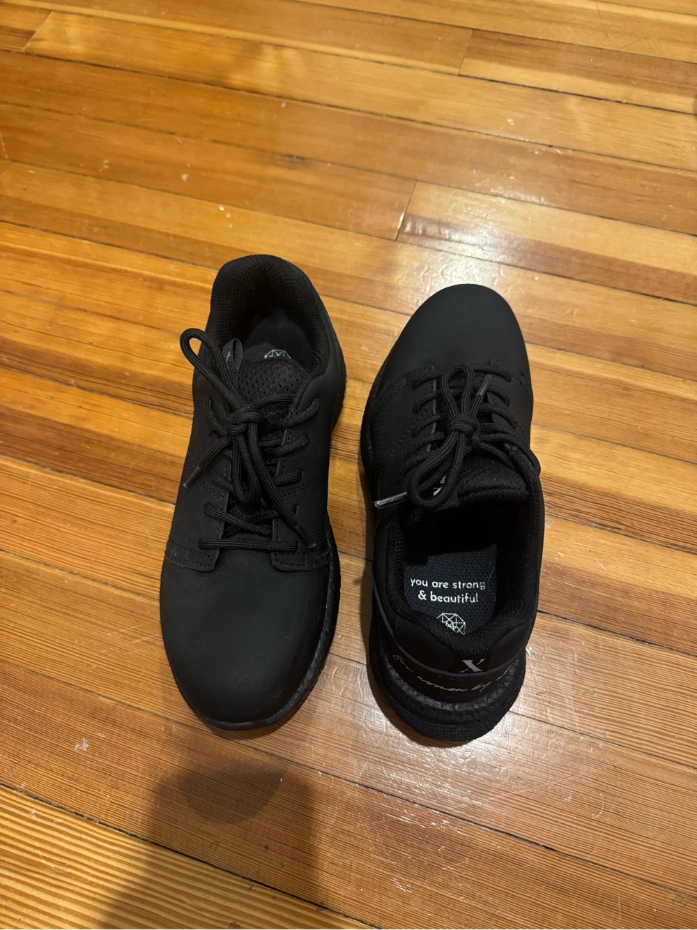 Women's Black Composite toe Sneakers